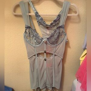 Voight by Valentina Blue Dress Set